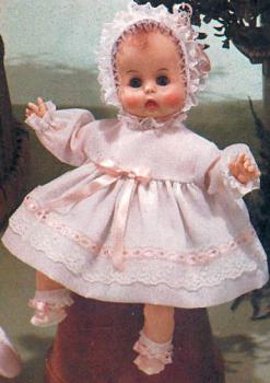 Effanbee - Baby Button Nose - Gream Puff - Doll